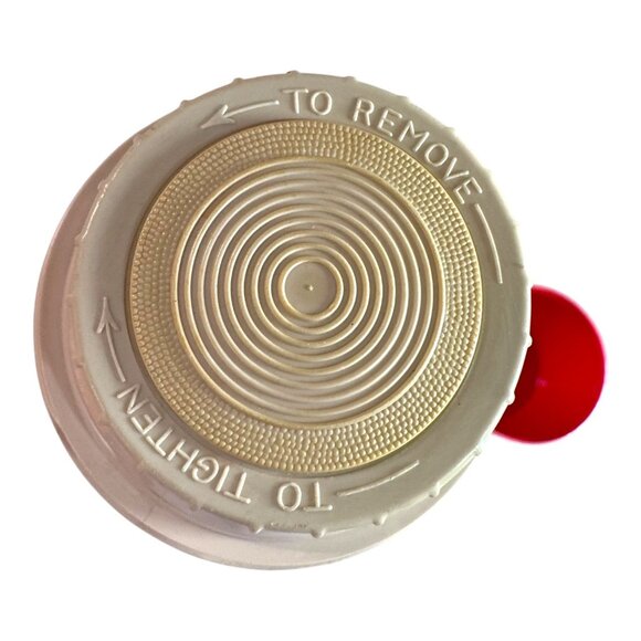 Vintage Red Striped Camping Thermos 1 Qt Vacuum Bottle With Cup Lid 1950s READ - Picture 13 of 13